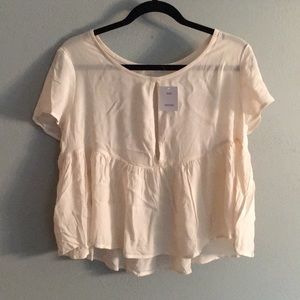 Urban Outfitters Kimchi Blue Peplum Top